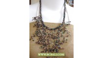 Necklaces Beads Mix Colors